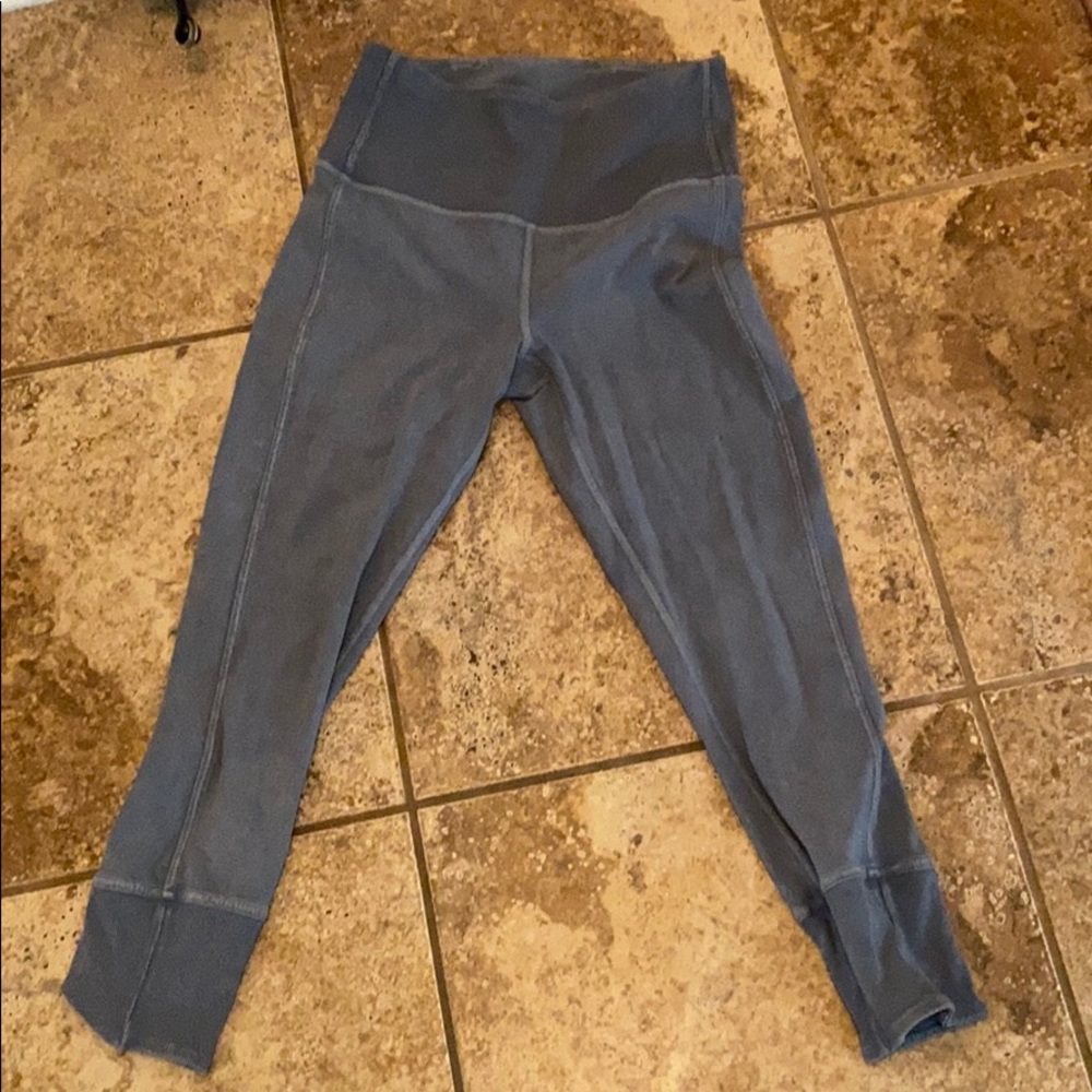 Wunder Under 23” cropped rib EUC